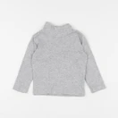Vertbaudet - sous-pull gris - 12 mois