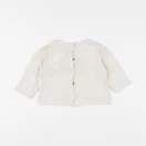 Vertbaudet - tee-shirt beige - 3 mois