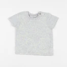 IKKS - tee-shirt gris - 6 mois