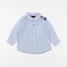 IKKS - chemise bleu - 6 mois