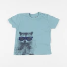 IKKS - tee-shirt bleu - 6 mois