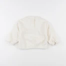 Vertbaudet - pull blanc - 18 mois