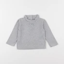 Vertbaudet - sous-pull gris - 18 mois