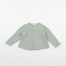 Vertbaudet - gilet bleu - 12 mois