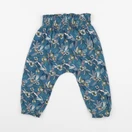 Vertbaudet - pantalon bleu - 12 mois