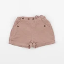 Vertbaudet - short beige - 12 mois