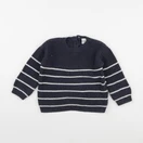 H&M - pull gris - 18 mois
