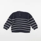 H&M - pull gris - 18 mois