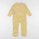 Vertbaudet - pyjama velours jaune - 3 ans