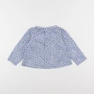 Jacadi - blouse liberty bleu - 24 mois