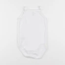 H&M - body blanc - 3/4 ans