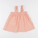 Uniqlo - blouse orange - 7/8 ans