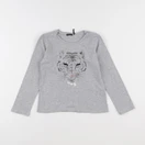 IKKS - tee-shirt gris - 8 ans
