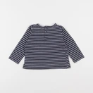 Vertbaudet - tee-shirt bleu - 12 mois
