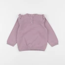 Vertbaudet - pull violet - 12 mois