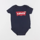 Levi's - body bleu - 0/6 mois