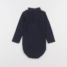 Petit Bateau - body bleu, blanc - 12 mois