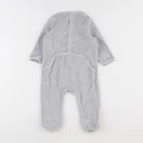 Vertbaudet - pyjama velours gris - 12 mois