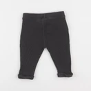 H&M - legging gris - 6/9 mois