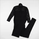 Envie de fraise - combinaison grossesse noir - 36 à 38