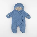Vertbaudet - combi-pilote bleu - 1 mois