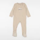 Vertbaudet - pyjama coton beige - 2 ans