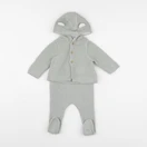 Vertbaudet - ensemble vert - 3 mois