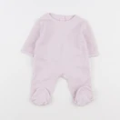 Vertbaudet - pyjama coton rose - 1 mois