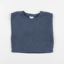 Vertbaudet - pull bleu - 9 mois