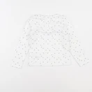 Vertbaudet - tee-shirt blanc, or - 36 mois