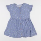Vertbaudet - robe bleu - 5 ans