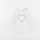 IKKS - tee-shirt blanc - 18 mois