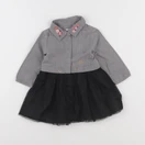 IKKS - robe gris - 6 mois