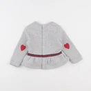 IKKS - sweat gris - 18 mois