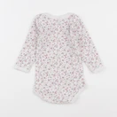 Petit Bateau - body blanc - 12 mois