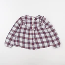 Vertbaudet - blouse bleu, rouge - 6 ans