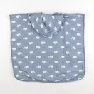 Fresk - Poncho de bain BALEINE bleu - 0/36 mois