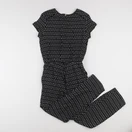 IKKS - combinaison noir, beige - 12 ans