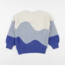 Monoprix - pull bleu - 5 ans