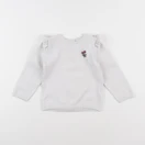 Vertbaudet - pull blanc - 2 ans
