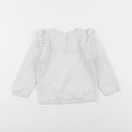 Vertbaudet - pull blanc - 2 ans