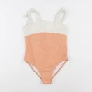 Cyrillus - maillot de bain blanc, orange - 12 ans