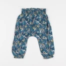 Vertbaudet - pantalon vert, rose - 12 mois