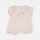 Vertbaudet - pyjama coton rose - 1 mois