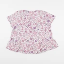 IKKS - blouse blanc, violet - 8 ans