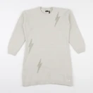 IKKS - robe beige, or - 6 ans
