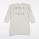 IKKS - robe beige, or - 6 ans