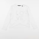 IKKS - tee-shirt blanc - 8 ans