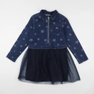 IKKS - robe bleu - 8 ans