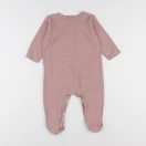 Petit Bateau - pyjama coton rouge, blanc - 12 mois